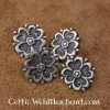 15th Century Rose Belt Fittings (5 Pieces)