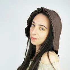 Leonardo Carbone 17th-18th Century Cap Annique Brown