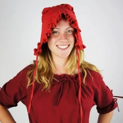 Leonardo Carbone 17th-18th Century Cap Annique Red