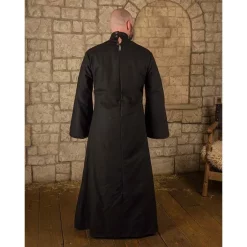 Mytholon Abraxas Robe, Black -Medieval Clothing Sales Store abraxas robe black 2