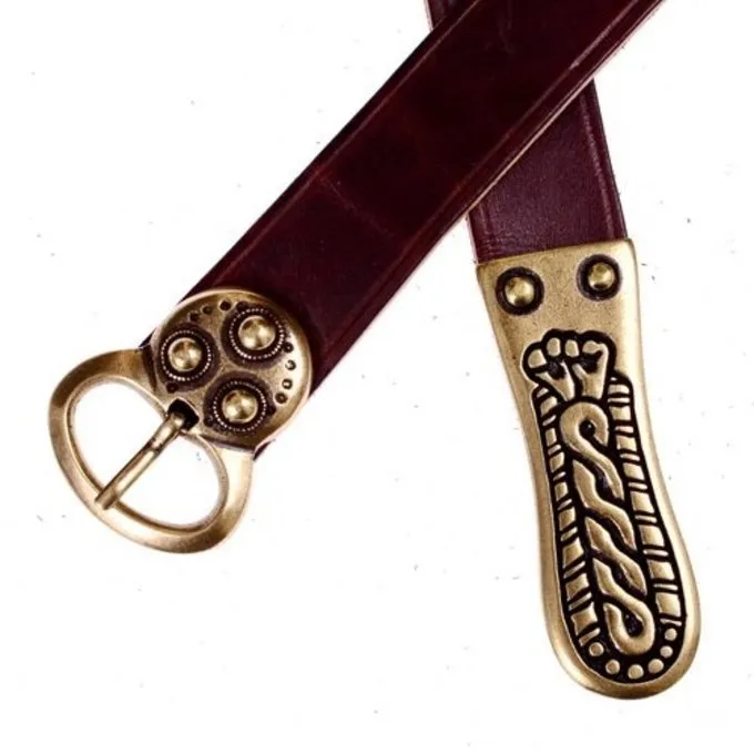 Alemanic Belt, Black, Silvered 2 Alemanic Belt, Black, Silvered - Image 2