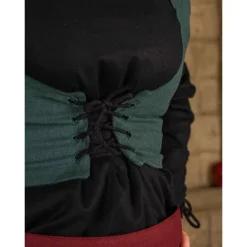 Mytholon Annabelle Bodice, Green -Medieval Clothing Sales Store annabelle bodice green 2