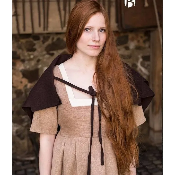 Burgschneider Apron Bertrude Brown 2 Burgschneider Apron Bertrude Brown - Image 2