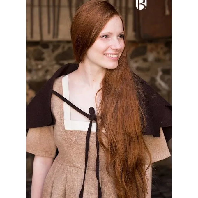 Burgschneider Apron Bertrude Brown 1 Burgschneider Apron Bertrude Brown