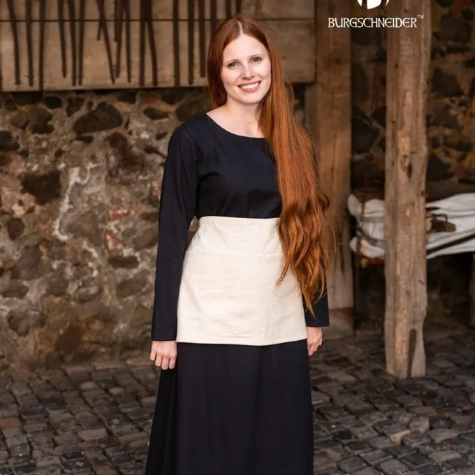 Burgschneider Apron Nele, White 1 Burgschneider Apron Nele, White