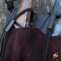 Epic Armoury Belt Holder For 3 LARP Throwing Knives, Brown 8 Epic Armoury Belt Holder For 3 LARP Throwing Knives, Brown -Medieval Clothing Sales Store belt holder for 3 larp throwing knives brown 2