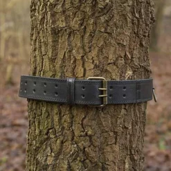 Epic Armoury Belt With Rings, Black