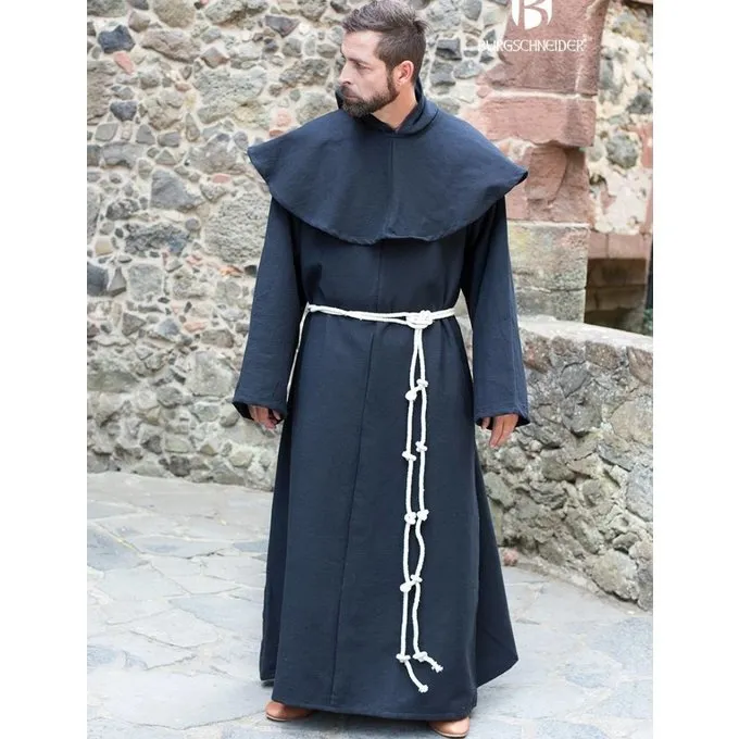 Burgschneider Benedictine Habit, Black 2 Burgschneider Benedictine Habit, Black - Image 2