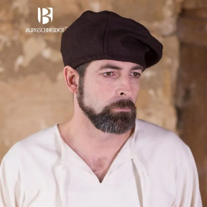 Burgschneider Beret Harald Wool, Brown 3 Burgschneider Beret Harald Wool, Brown - Image 3