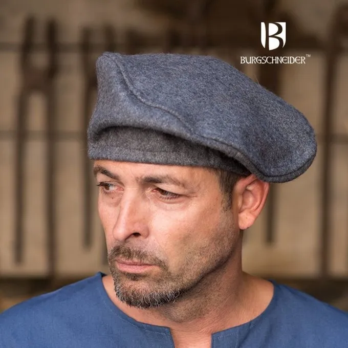 Burgschneider Beret Harald Wool, Grey 2 Burgschneider Beret Harald Wool, Grey - Image 2