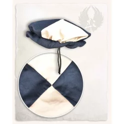 Mytholon Beret Jorg, Black-cream 5 Mytholon Beret Jorg, Black-cream -Medieval Clothing Sales Store beret jorg black cream 2