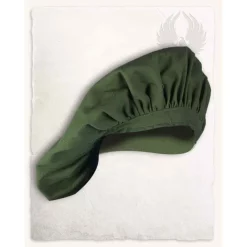 Mytholon Beret Stefan, Green -Medieval Clothing Sales Store beret stefan green 2
