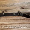 Birka Belt Deluxe, Brown, Brass