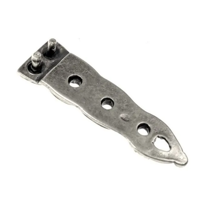 Birka Belt End Borre Style, Silvered 2 Birka Belt End Borre Style, Silvered - Image 2