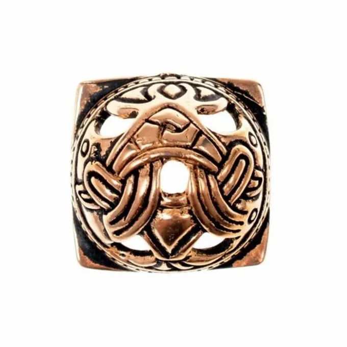 Birka Belt Fitting Grave 15, Silvered 1 Birka Belt Fitting Grave 15, Silvered