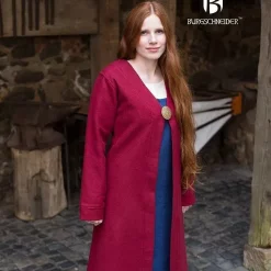 Burgschneider Birka Cloak Aslaug Wool, Red