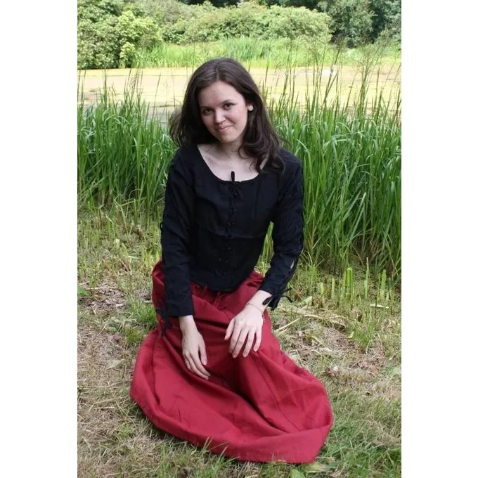 Leonardo Carbone Blouse Andrea Black 2 Leonardo Carbone Blouse Andrea Black - Image 2