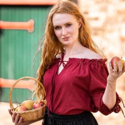 Leonardo Carbone Blouse Rosamund, Red