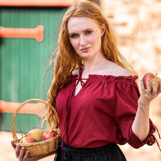 Leonardo Carbone Blouse Rosamund, Red 1 Leonardo Carbone Blouse Rosamund, Red