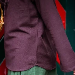 Leonardo Carbone Blouse Sofia, Brown -Medieval Clothing Sales Store blouse sofia brown 4