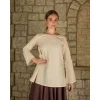 Mytholon Blouse Valerie, Cotton, Natural