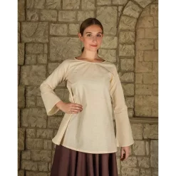 Mytholon Blouse Valerie, Cotton, Natural