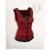 Mytholon Bodice Ursula, Burgundy, Wool