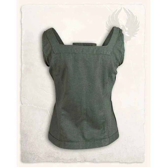 Mytholon Bodice Ursula, Cotton, Green 2 Mytholon Bodice Ursula, Cotton, Green - Image 2