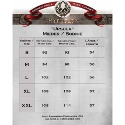 Mytholon Bodice Ursula, Cotton, Green 9 Mytholon Bodice Ursula, Cotton, Green -Medieval Clothing Sales Store bodice ursula cotton green 4