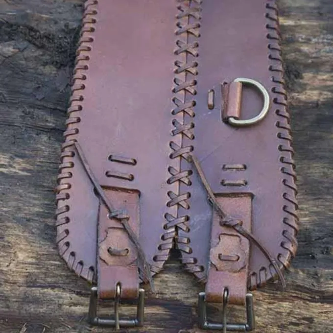 Epic Armoury Broad Waist Belt, Brown 4 Epic Armoury Broad Waist Belt, Brown - Image 4