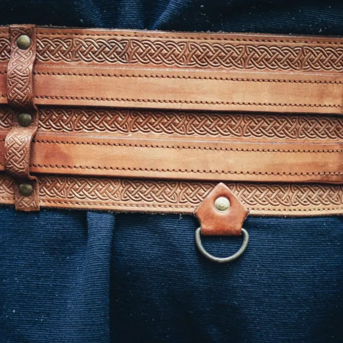 Leonardo Carbone Celtic Belt Ruari, Light Brown 5 Leonardo Carbone Celtic Belt Ruari, Light Brown - Image 5