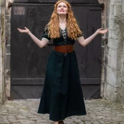 Leonardo Carbone Celtic Belt Shannon, Brown -Medieval Clothing Sales Store celtic belt shannon brown 3