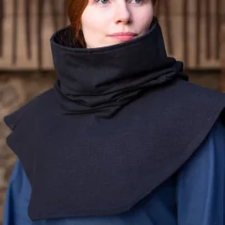 Burgschneider Chaperon Alex, Black 11 Burgschneider Chaperon Alex, Black -Medieval Clothing Sales Store chaperon alex black 5