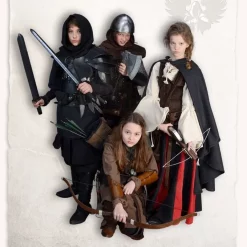 Mytholon Children's Cloak Niko, Brown -Medieval Clothing Sales Store childrens cloak niko brown 2