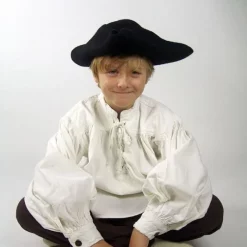 Leonardo Carbone Children's Tricorn Black