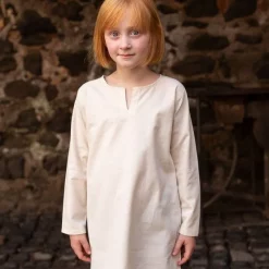 Burgschneider Children's Tunic Leifsson, Natural -Medieval Clothing Sales Store childrens tunic leifsson natural 2