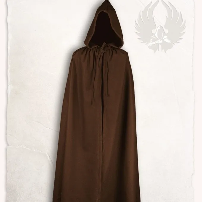 Mytholon Cloak Aaron Wool, Brown 1 Mytholon Cloak Aaron Wool, Brown