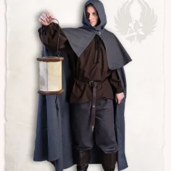Mytholon Cloak Carl, Grey 7 Mytholon Cloak Carl, Grey -Medieval Clothing Sales Store cloak carl grey 3