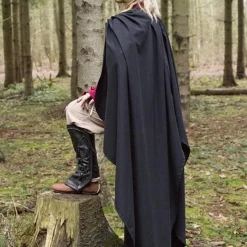 Epic Armoury Cloak Jaimie, Black -Medieval Clothing Sales Store cloak jaimie black 2