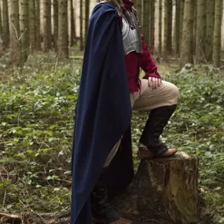 Epic Armoury Cloak Jaimie, Blue -Medieval Clothing Sales Store cloak jaimie blue 2