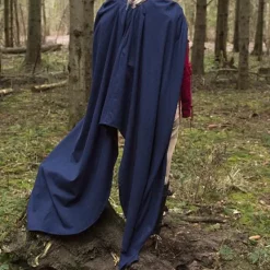 Epic Armoury Cloak Jaimie, Blue -Medieval Clothing Sales Store cloak jaimie blue 3