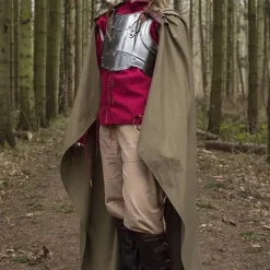 Epic Armoury Cloak Jaimie, Green -Medieval Clothing Sales Store cloak jaimie green 2
