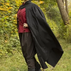 Epic Armoury Cloak Tirion Black -Medieval Clothing Sales Store cloak tirion black 3