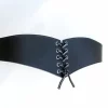 Corset Belt Bertholdin B, Black Leather