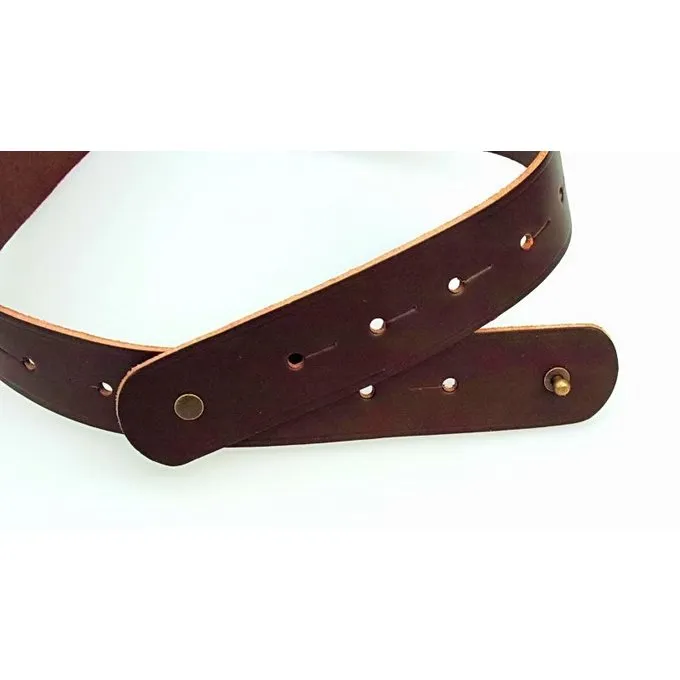 Corset Belt Bertholdin B With Viking Motif, Brown Leather 3 Corset Belt Bertholdin B With Viking Motif, Brown Leather - Image 3