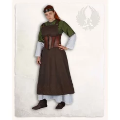 Mytholon Corset Dunja, Antique Brown 8 Mytholon Corset Dunja, Antique Brown -Medieval Clothing Sales Store corset dunja antique brown 3