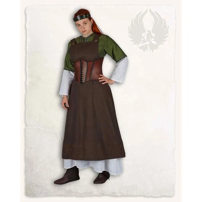 Mytholon Corset Dunja, Antique Brown 4 Mytholon Corset Dunja, Antique Brown - Image 4