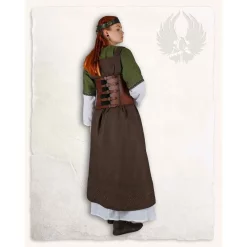 Mytholon Corset Dunja, Antique Brown 9 Mytholon Corset Dunja, Antique Brown -Medieval Clothing Sales Store corset dunja antique brown 4
