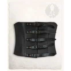 Mytholon Corset Dunja, Black -Medieval Clothing Sales Store corset dunja black 5