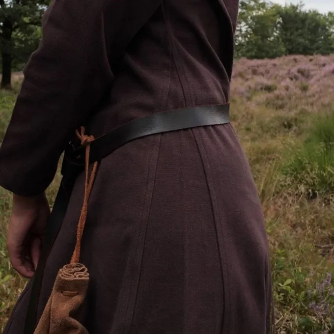 Cotehardie Christina, Brown 4 Cotehardie Christina, Brown - Image 4